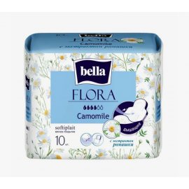 Прокладки BELLA FLORA гигиенические 10шт Camomile