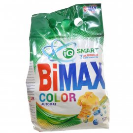 Стиральный порошок BIMAX Автомат Color IQ SMART 7 Активных компонентов 1500г