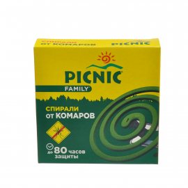 Спираль PICNIC Family от комаров 10шт