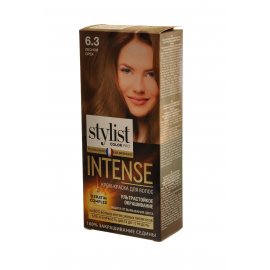 Крем-краска для волос STYLIST COLOR PRO Intense стойкая 6.3 Лесной орех
