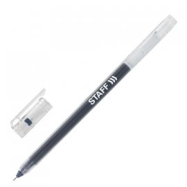 Ручка STAFF Гелевая Черная Everyday 0.5мм, GP-673