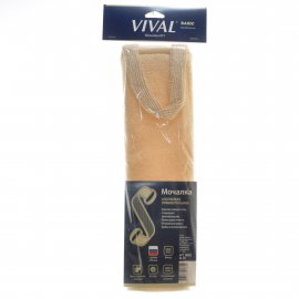 Мочалка для тела VIVAL Хлопковая BASIC прямоугол.