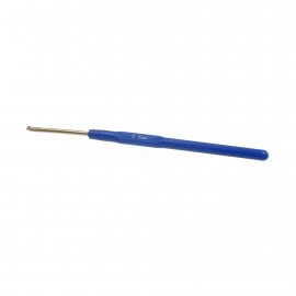 Крючок для вязания пластиковая ручка №3,5 цветной