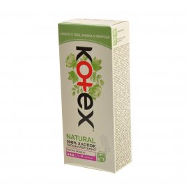 Прокладки KOTEX Natural ежедневные 18шт Normal Plus гипоаллерг.