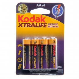 Батарейка KODAK XTRALIFE Алкалиновая LR6 AA 4шт