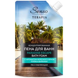 Пена для ванны Senso TERAPIA Расслабляющая с ароматом Морского бриза пляжа Вайкики Концентр., дой-п 500мл