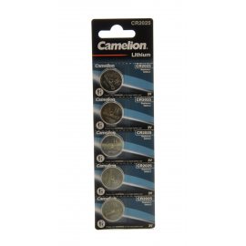 Батарейка CAMELION Литиевые CR2025 3V 5шт