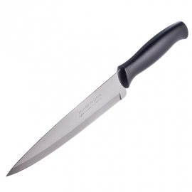 Нож TRAMONTINA Athus кухонный 18см черн.ручка 23084/007,нерж.сталь