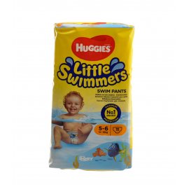 Подгузники-трусики для плавания HUGGIES Little Swimmers 12-18кг 11шт р.5-6