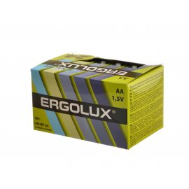 Батарейка ERGOLUX Алкалиновая LR6 AA 1.5В 24шт
