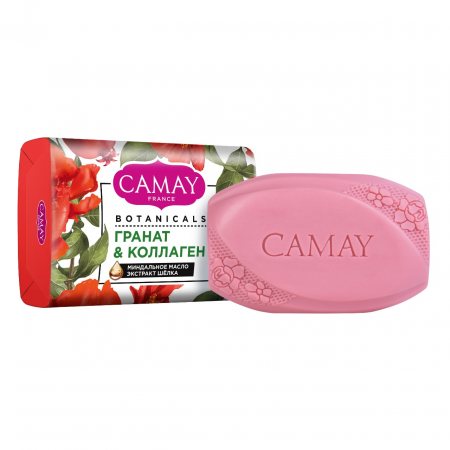 Мыло туалетное CAMAY Botanicals Гранат & Коллаген 85г