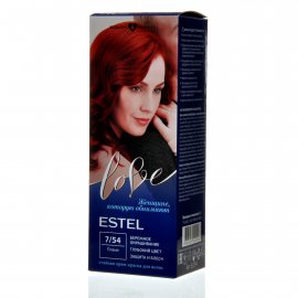 Крем-краска для волос ESTEL LOVE 7/54 Пламя