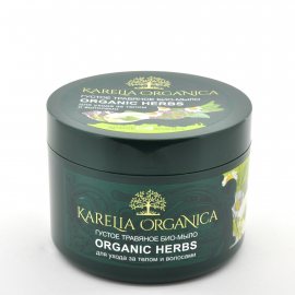 Мыло густое KARELIA ORGANICA Для ухода за телом и волосами Organic Herbs Био Травяное 500г