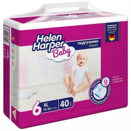 Подгузники HELEN HARPER Baby 15-30кг 40шт XL