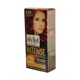 Крем-краска для волос STYLIST COLOR PRO Intense стойкая 6.55 Интенсивный Красный