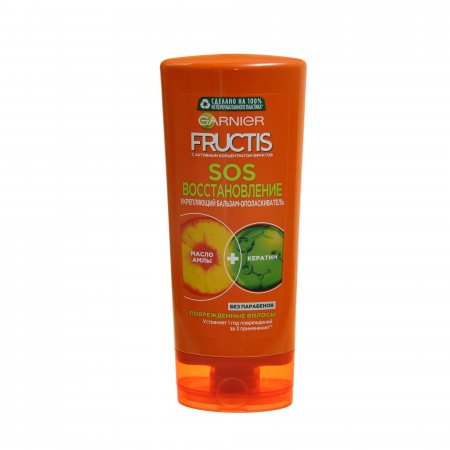 Бальзам-ополаскиватель GARNIER FRUCTIS SOS Восстановление для поврежденных Укрепляющий 200мл