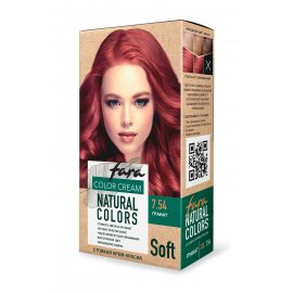 Крем-краска для волос FARA NATURAL COLORS стойкая №328 Гранат 7.54