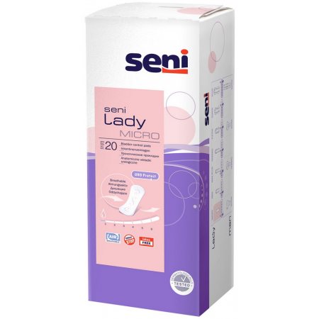 Прокладки SENI LADY урологические дышащие женские 20шт Micro