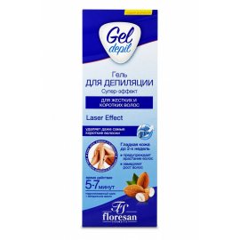 Гель-депилятор ФЛОРЕСАН Gel Depil Супер эффект д/жестк.и коротк.волос 100мл