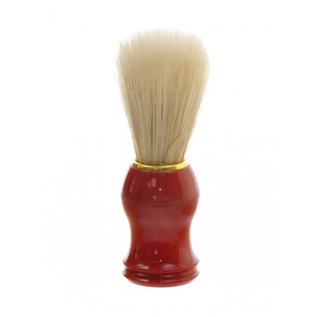 Помазок ZigZagDom для бритья Shaving Brusher, ручка пластик, МС06-38