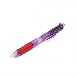 Ручка Шариковая автоматическая 4-х цветная пластик