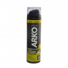Пена для бритья ARKO Успокаивающий эффект SOOTHING HEMP 2в1 с масло семян конопли 200мл