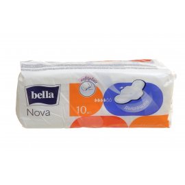 Прокладки BELLA NOVA с крылышками 10шт дышащие