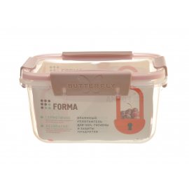 Контейнер СВЧ FORMA 0.75л BUTTERFLY LIGHT герметичный розовый