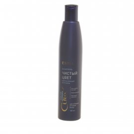 Шампунь для волос ESTEL CUREX Color Intense Чистый Цвет для холодных оттенков блонд Серебристый, нейтрализ.желтизны 300мл