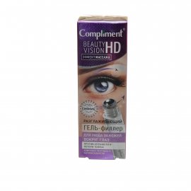 Гель-филлер для ухода за кожей вокруг глаз COMPLIMENT Beauty Vision HD Разглаживающий 11мл