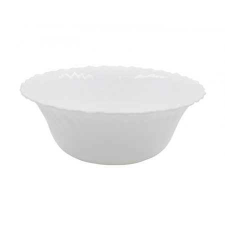 Салатник Lavenir стеклокерамика 7" Wave Light, White, LHKW-70