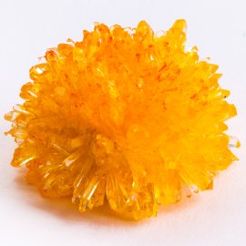 Набор для творчества Lori Выращивание кристаллов Кристаллический ежик "Оранжевый кристалл"