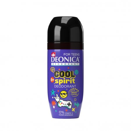 Дезодорант DEONICA For Teens женский Роликовый Cool Spirit с 8 лет 50мл