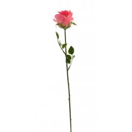 Цветок Роза 51см Топаз цвета в асс