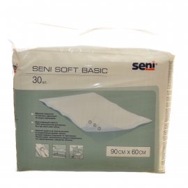 Пеленки SENI SOFT BASIC гигиенические 90х60 30шт д/взр