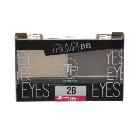 Тени TRIUMPF двухцветные TRIUMPF EYES тон 26 Экрю.и коричн. 4.50г