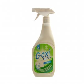 Пятновыводитель + отбеливатель GRASS G-oxi spray Жидкий для белых тканей White,с актив.кислородом 600мл
