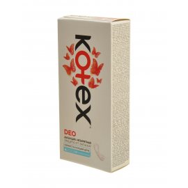 Прокладки KOTEX ежедневные дышащие 20шт ультратонкие DEO