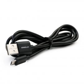 Кабель для зарядки телефонов ERGOLUX ELX-CDC01-C02 USB-micro USB, 3A, 1.2м Черный