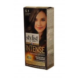 Крем-краска для волос STYLIST COLOR PRO Intense стойкая 5.1 Холодный Каштан