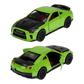 Машина Yako Toys металлическая 12.2х5.2х3.6см с 3мя открыв.дверцами