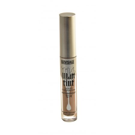 Тени LUX visage Matt tint waterproof Жидкие матовые Тон 108 Grey Taupe