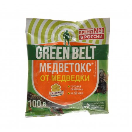 Инсектицид GREEN BELT МЕДВЕТОКС 100г