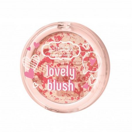 Румяна ESTRADE компактные 201 Светло-Розовый Lovely Blush,матовый 5г