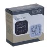 Будильник LADECOR Chrono 9.6х9.6х4см пластик,1хАА,2 цвета