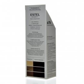 Краска для волос ESTEL St-Petersburg Celebrity уход без аммиака 6.76 Горький шоколад