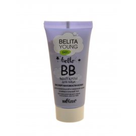Крем для лица BIELITA Belita Young BB для нормальной и жирной Skin Эксперт матовости,универсальный тон 30мл