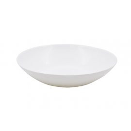 Тарелка Lavenir глубокая 8" LMLTP-80 Smooth White,стеклокерамика