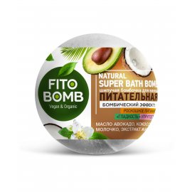 Шипучая бомбочка для ванны FITO BOMB Питательная 110г