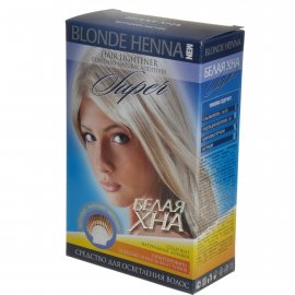 Хна BLONDE HENNA белая для осветленных волос Super 70г